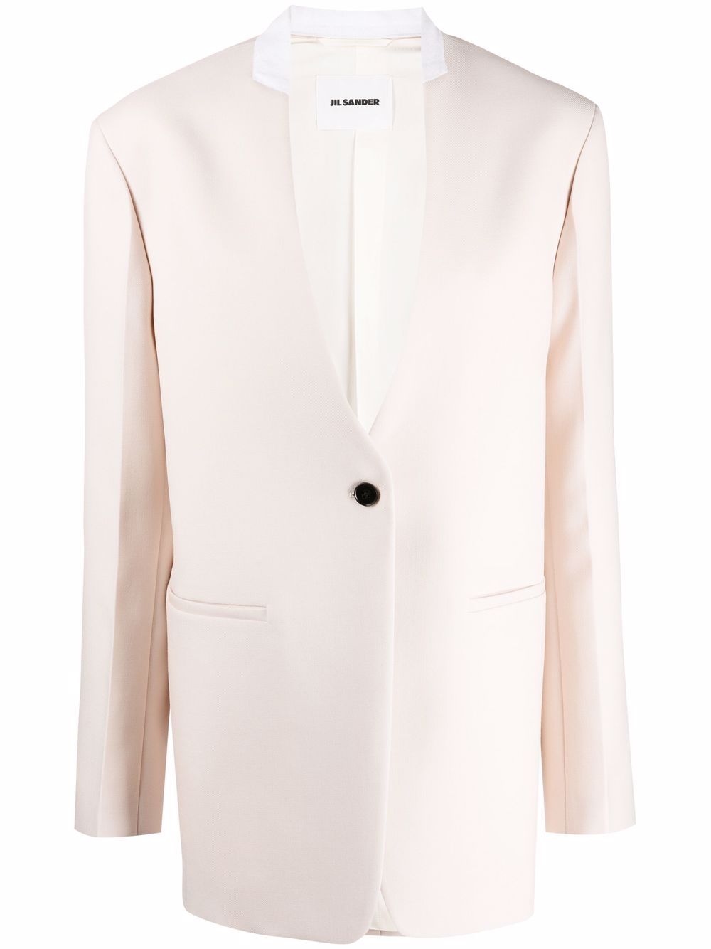 Jil Sander long-sleeve single-breasted blazer - Pink von Jil Sander