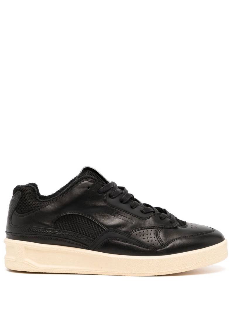 Jil Sander low-top lace-up sneakers - Black von Jil Sander