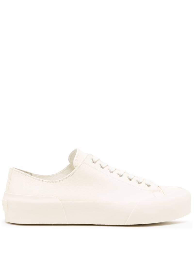 Jil Sander low-top leather sneakers - Neutrals von Jil Sander