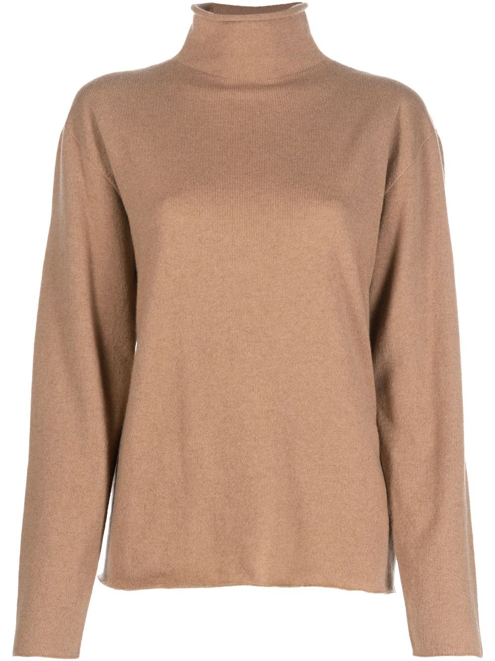 Jil Sander mock-neck knitted jumper - Neutrals von Jil Sander