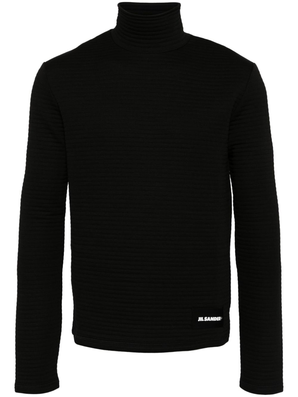 Jil Sander padded sweatshirt - Black von Jil Sander