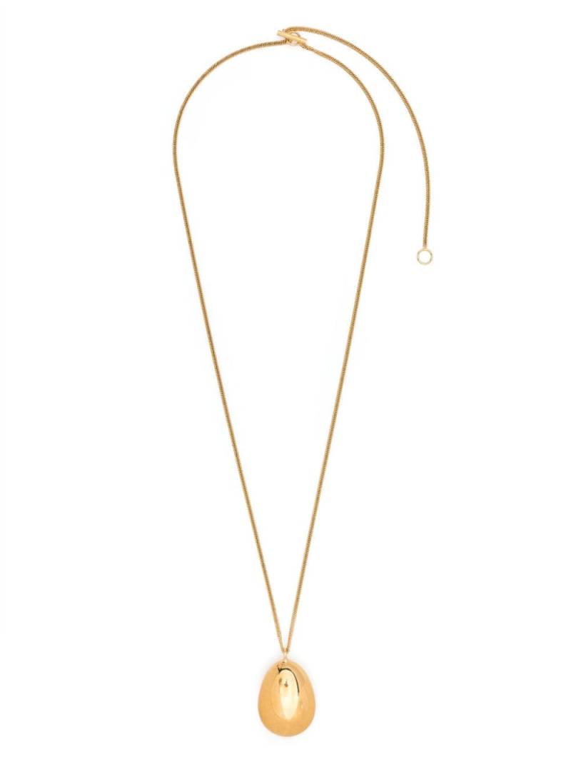 Jil Sander pendant neckace - Gold von Jil Sander