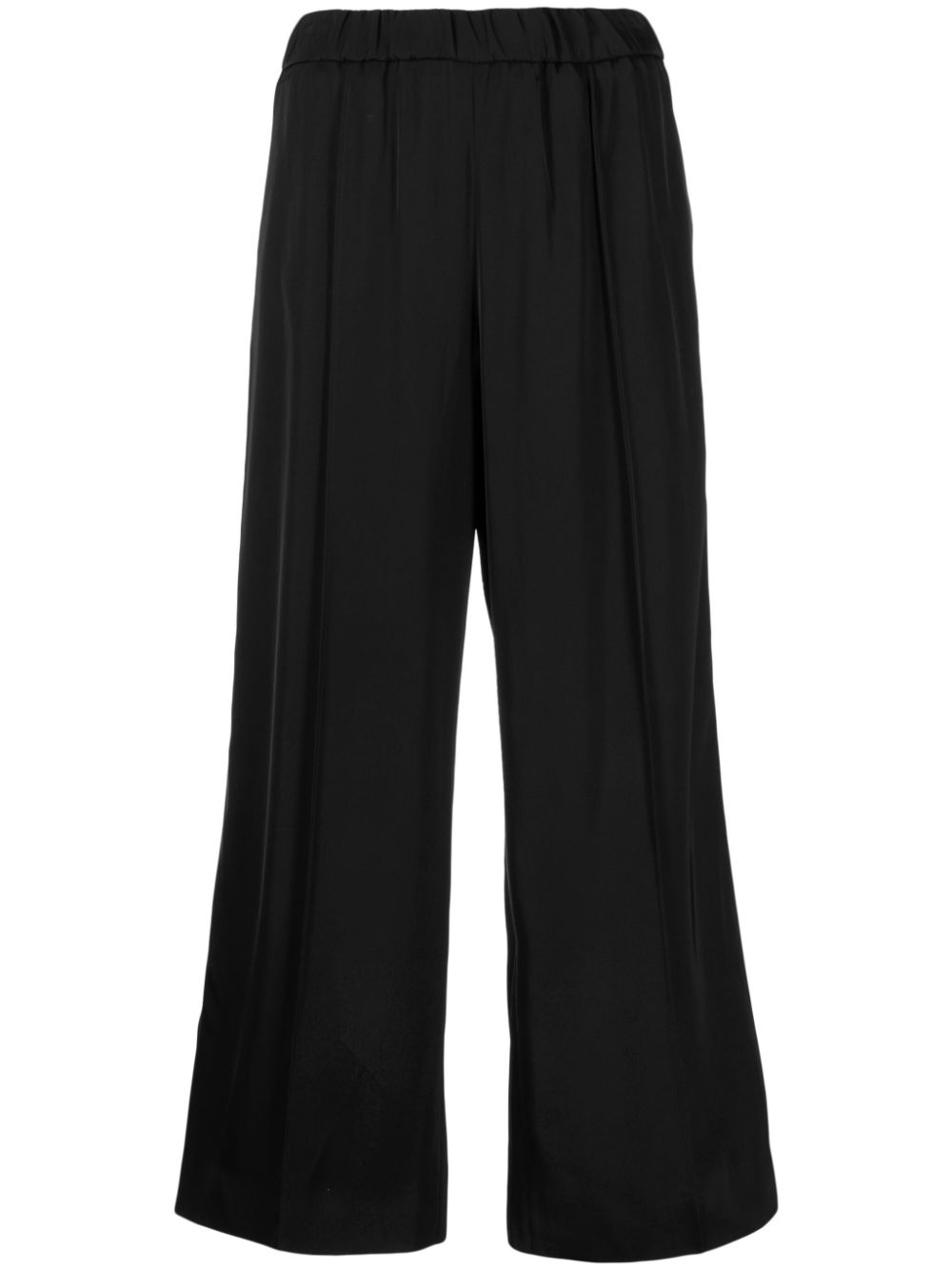 Jil Sander pressed-crease elasticated-waist trousers - Black von Jil Sander