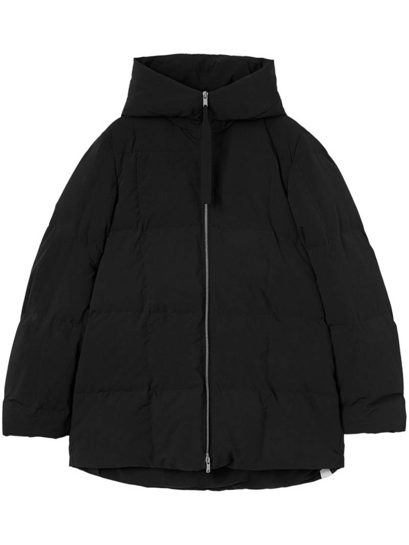 Jil Sander quilted down jacket - Black von Jil Sander