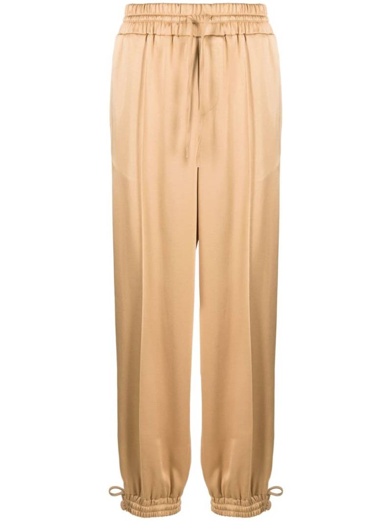 Jil Sander satin track pants - Neutrals von Jil Sander