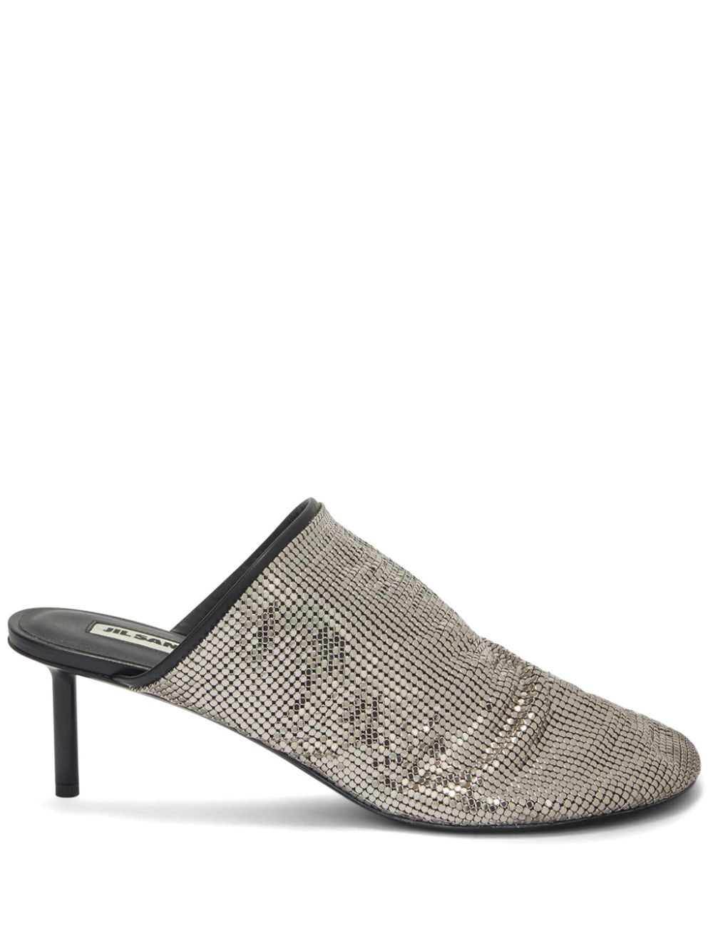 Jil Sander sequin-mesh mules - Grey von Jil Sander