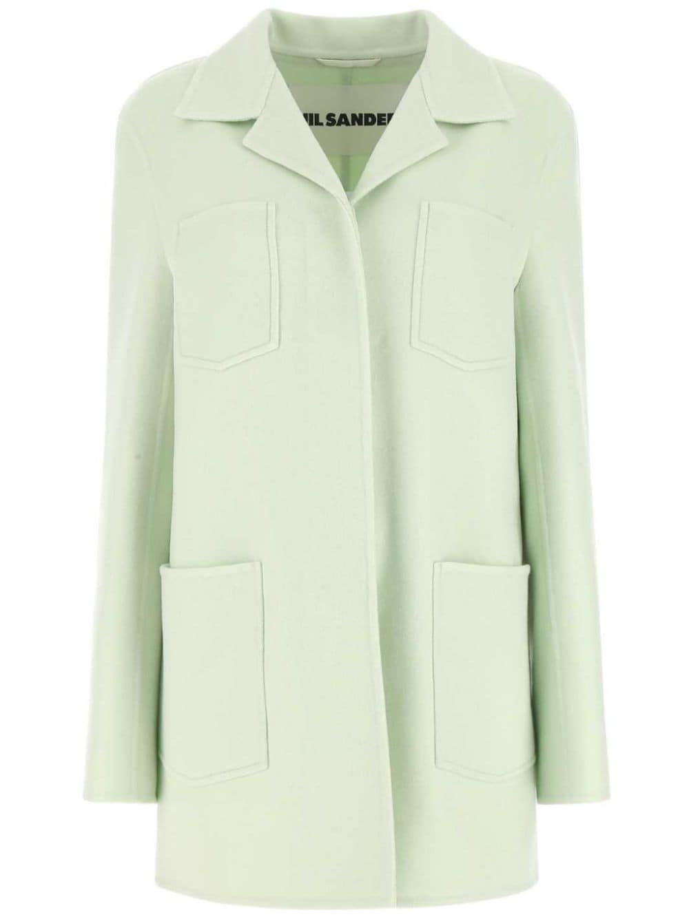 Jil Sander single-breasted cashmere blazer - Green von Jil Sander