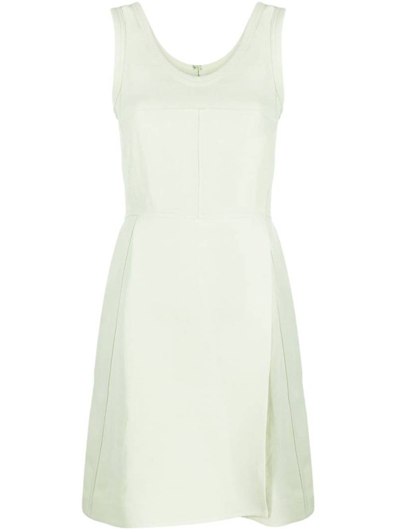 Jil Sander sleeveless A-line minidress - Green von Jil Sander