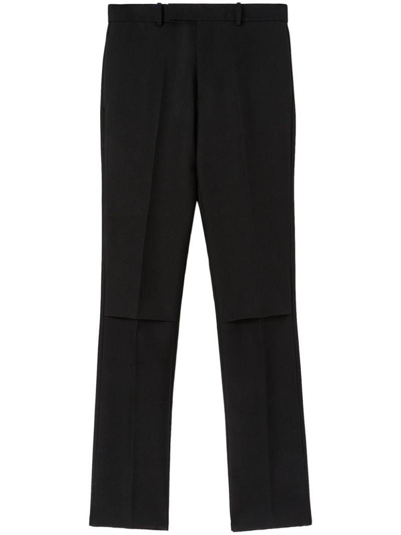 Jil Sander slim-fit tailored wool trousers - Black von Jil Sander