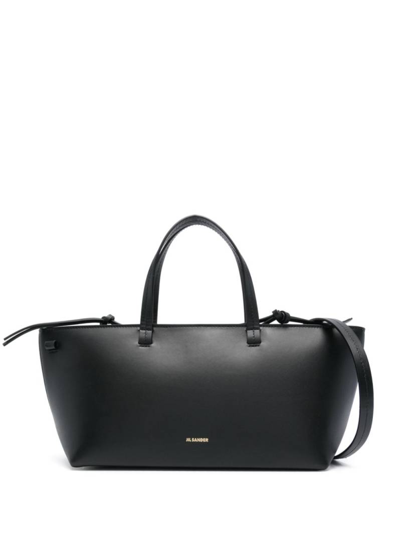 Jil Sander small Bateau tote bag - Black von Jil Sander