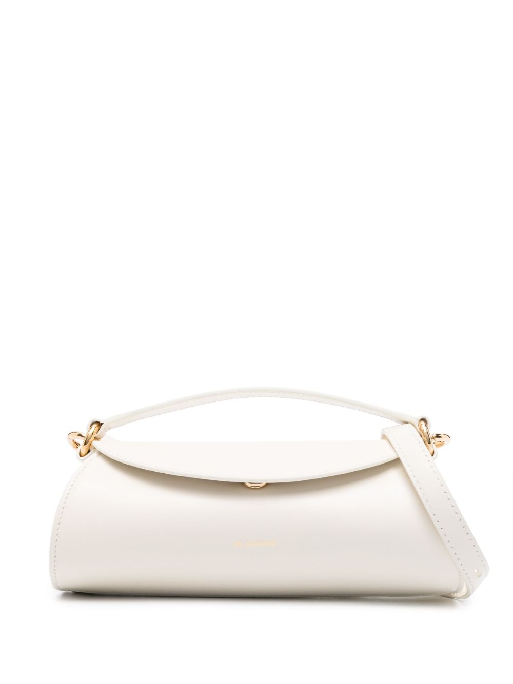 Jil Sander small Cannolo shoulder bag - White von Jil Sander