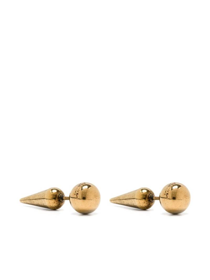 Jil Sander spike-stud earrings - Gold von Jil Sander