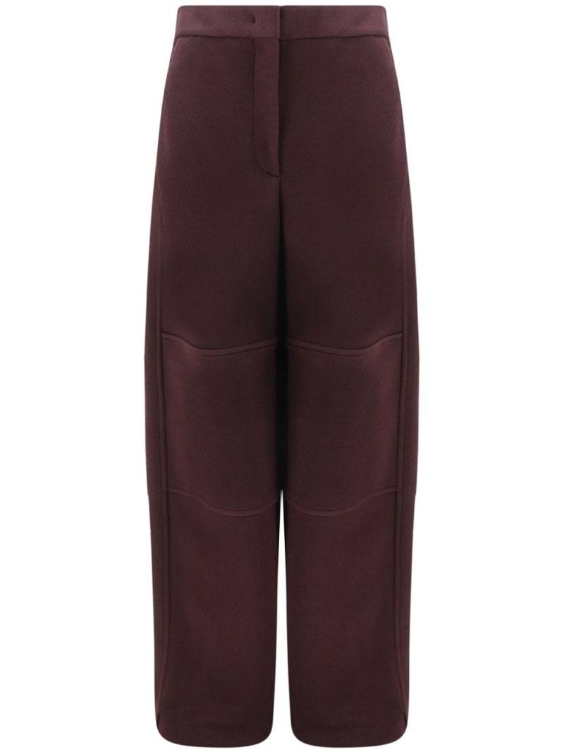 Jil Sander straight-leg trousers - Red von Jil Sander