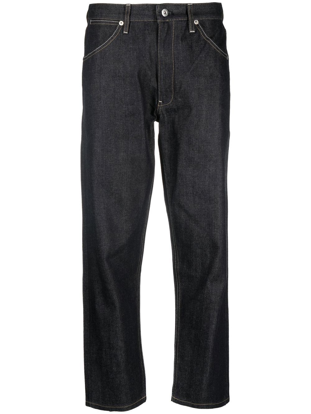 Jil Sander tapered cropped-leg jeans - Blue von Jil Sander