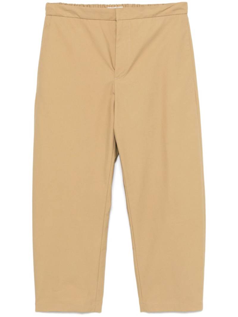 Jil Sander tapered trousers - Brown von Jil Sander