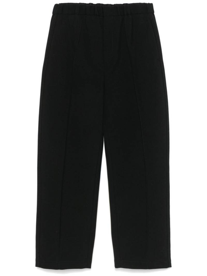 Jil Sander textured wool trousers - Black von Jil Sander