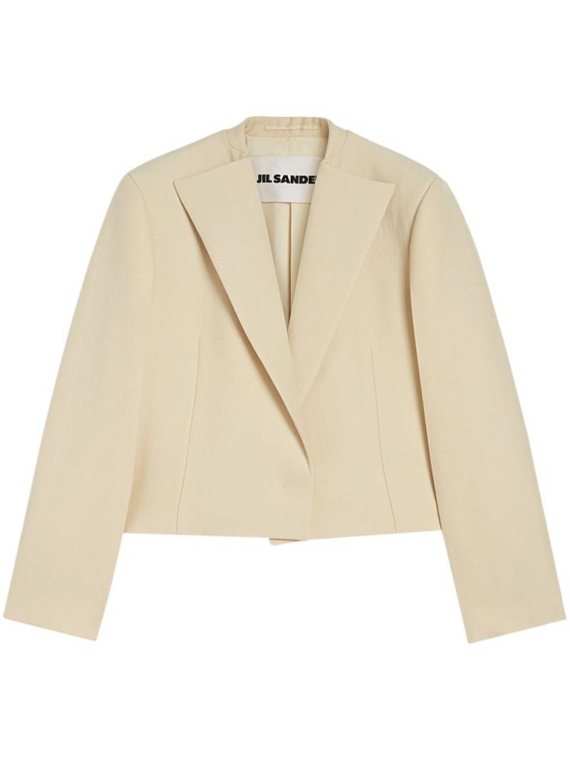 Jil Sander wool blazer - Neutrals von Jil Sander