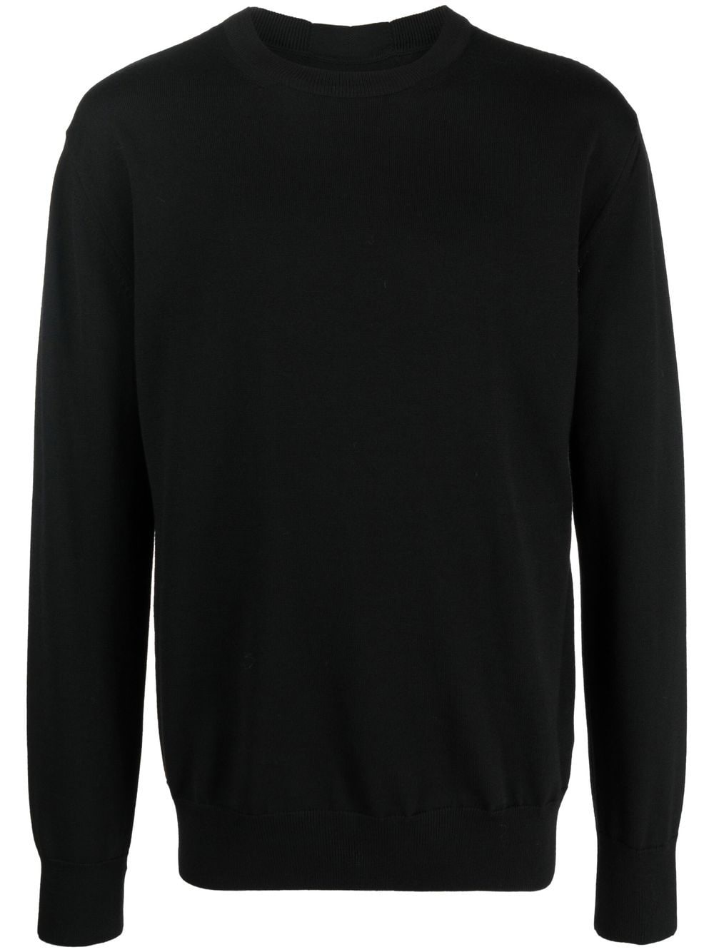 Jil Sander wool crew-neck jumper - Black von Jil Sander