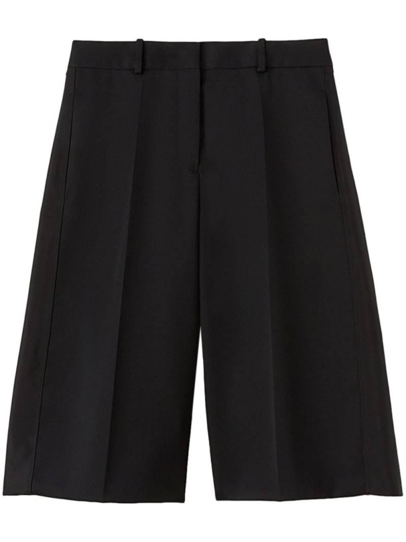 Jil Sander wool tailored Bermuda shorts - Black von Jil Sander