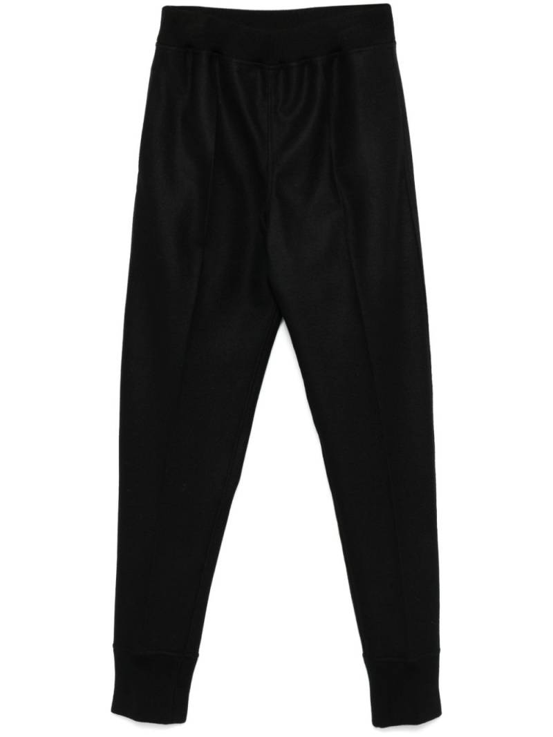 Jil Sander wool track pants - Black von Jil Sander