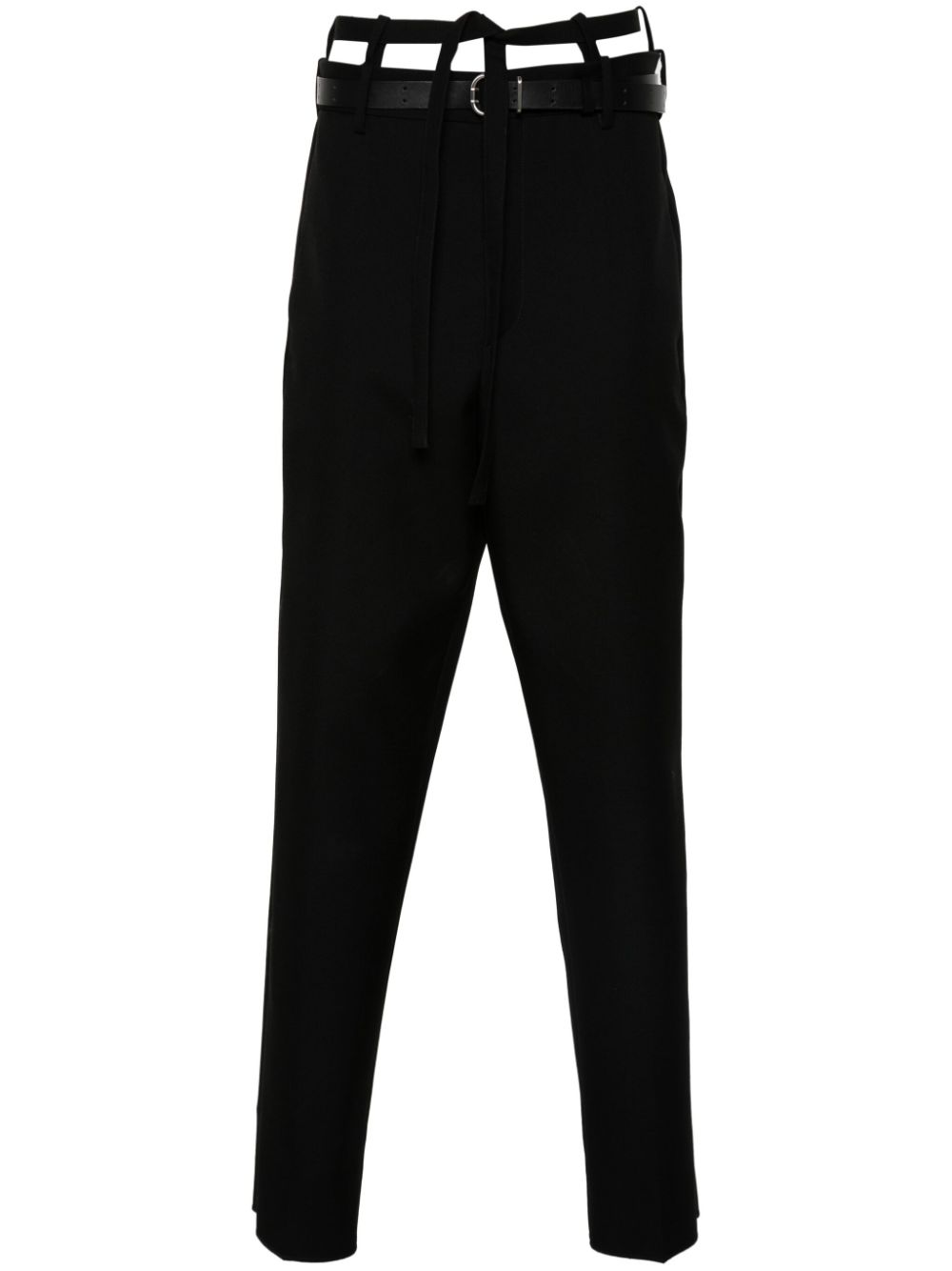 Jil Sander wool trousers - Black von Jil Sander