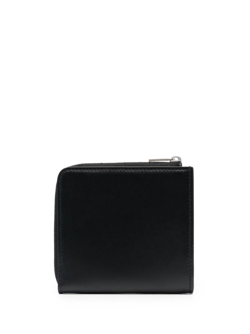 Jil Sander zip-pouch cardholder - Black von Jil Sander