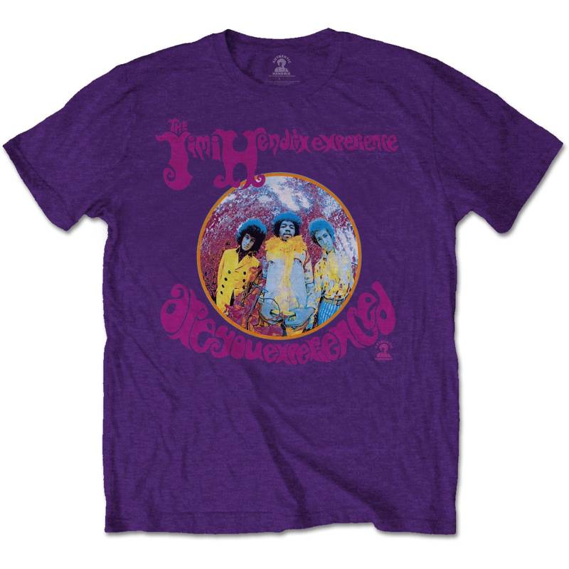 Jimi Hendrix - Are You Experienced? TShirt, für Herren, Lila, Größe M von Jimi Hendrix