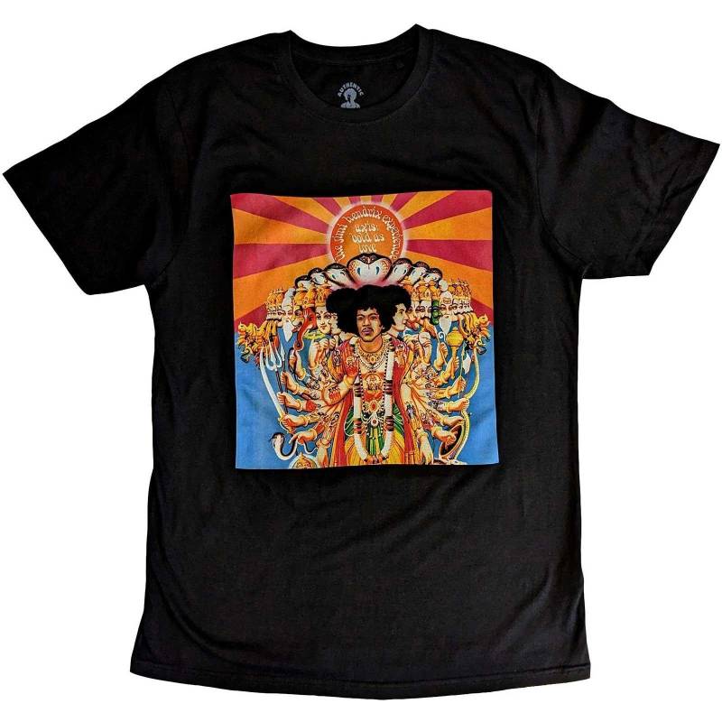 Jimi Hendrix - Axis Bold As Love TShirt, für Damen, Schwarz, Größe S von Jimi Hendrix