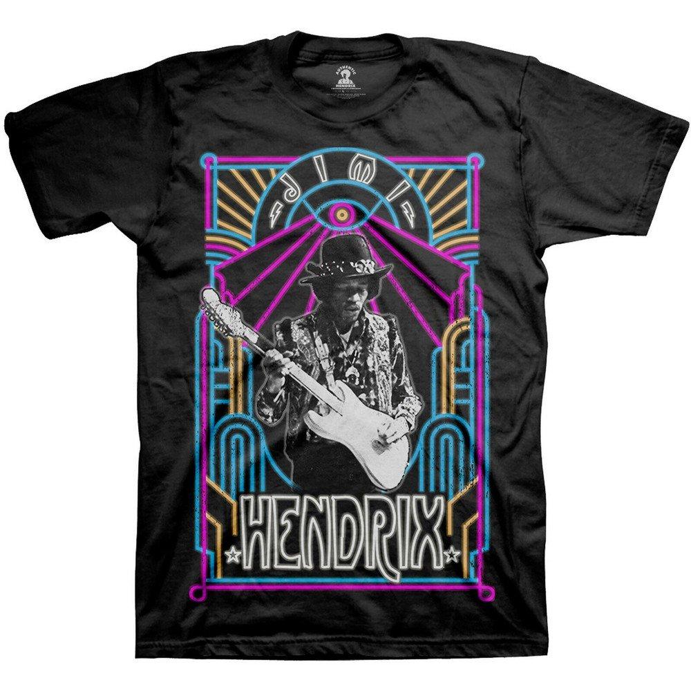Electric Ladyland Neon Tshirt Damen Schwarz XXL von Jimi Hendrix