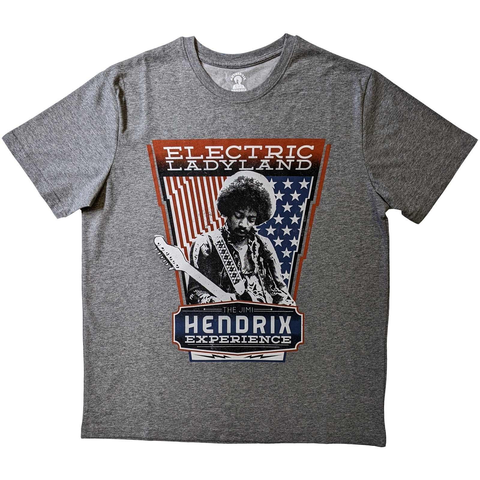 Electric Ladyland Tshirt Damen Grau S von Jimi Hendrix