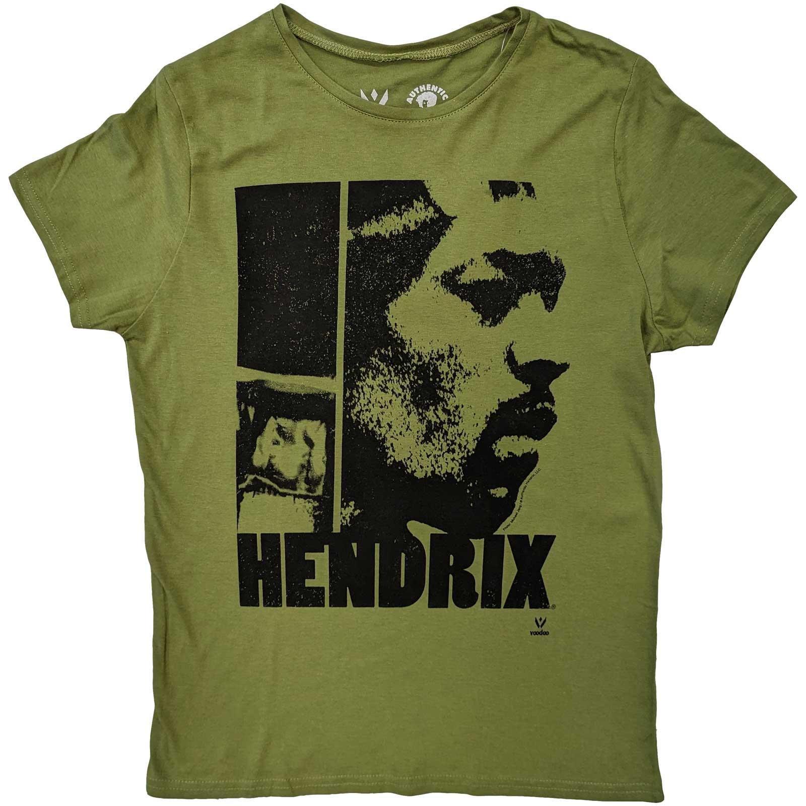 Let Me Live Tshirt Damen Grün S von Jimi Hendrix