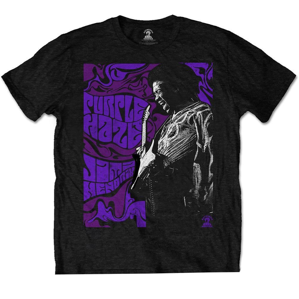 Purple Haze Tshirt Damen Schwarz L von Jimi Hendrix