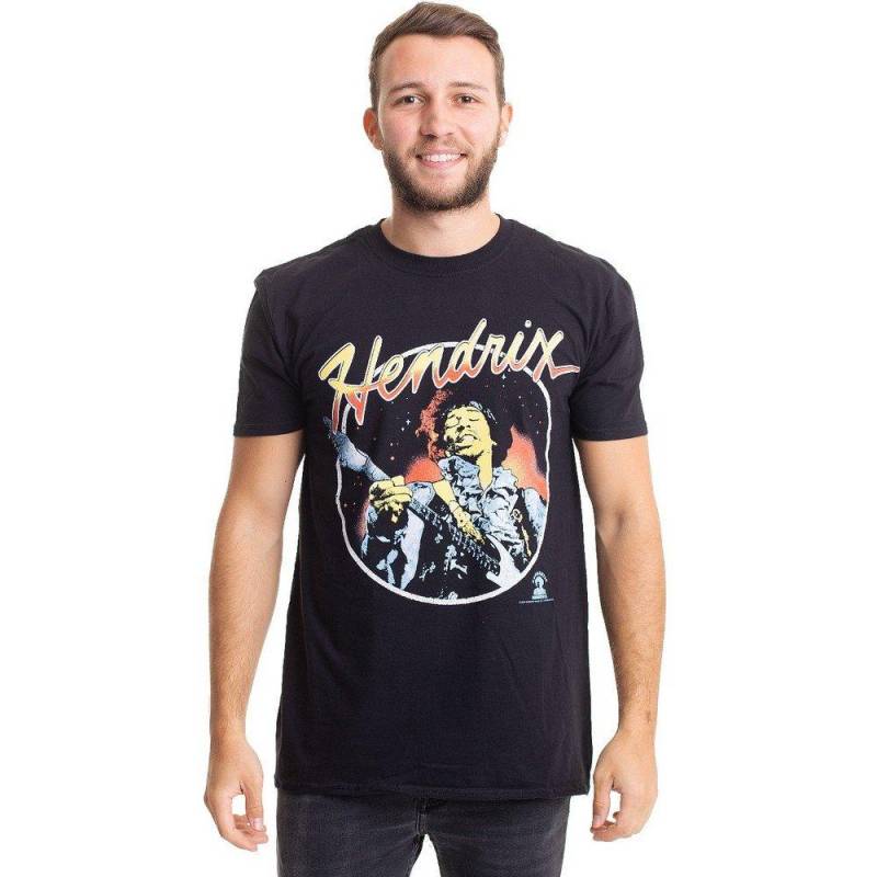 Jimi Hendrix - TShirt, für Damen, Schwarz, Größe L von Jimi Hendrix