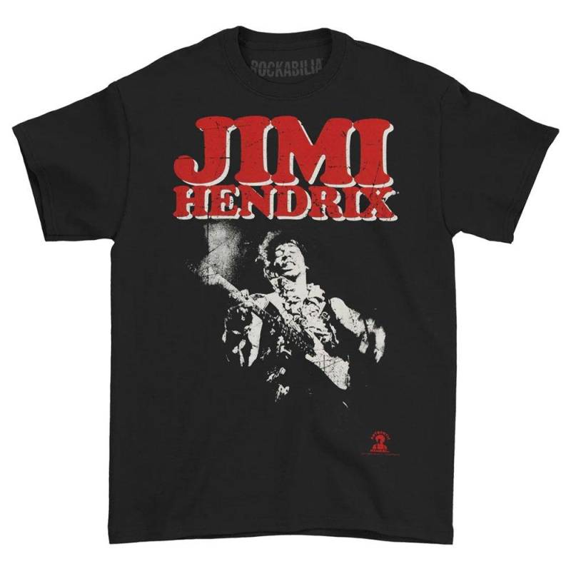 Tshirt Damen Schwarz M von Jimi Hendrix