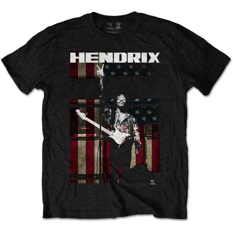 Tshirt Jungen Schwarz 116 von Jimi Hendrix