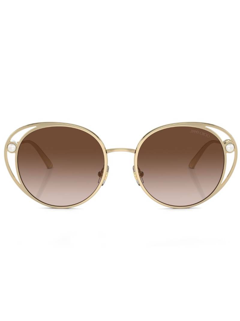 Jimmy Choo Eyewear Angela sunglasses - Gold von Jimmy Choo Eyewear