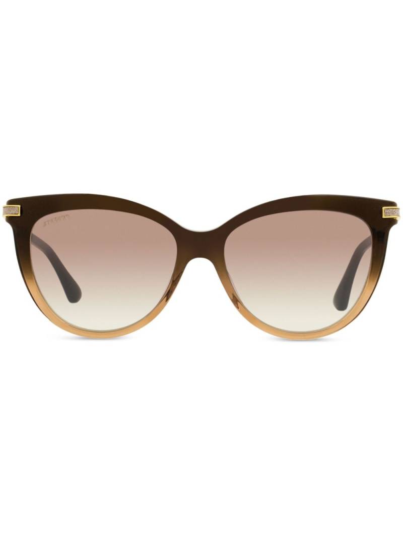 Jimmy Choo Eyewear Axelle sunglasses - Brown von Jimmy Choo Eyewear