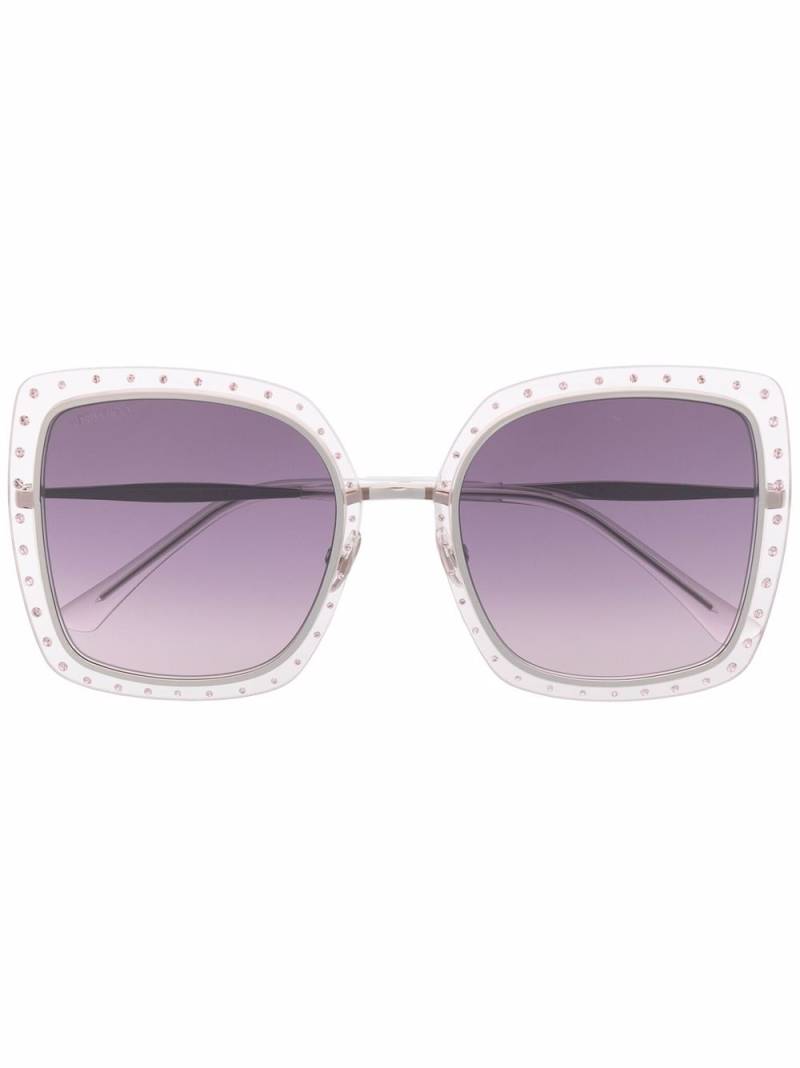 Jimmy Choo Eyewear Dany square sunglasses - Purple von Jimmy Choo Eyewear