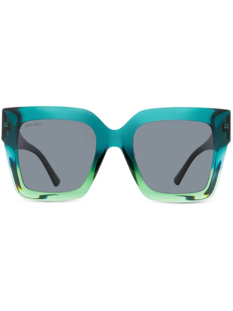 Jimmy Choo Eyewear Edna sunglasses - Blue von Jimmy Choo Eyewear