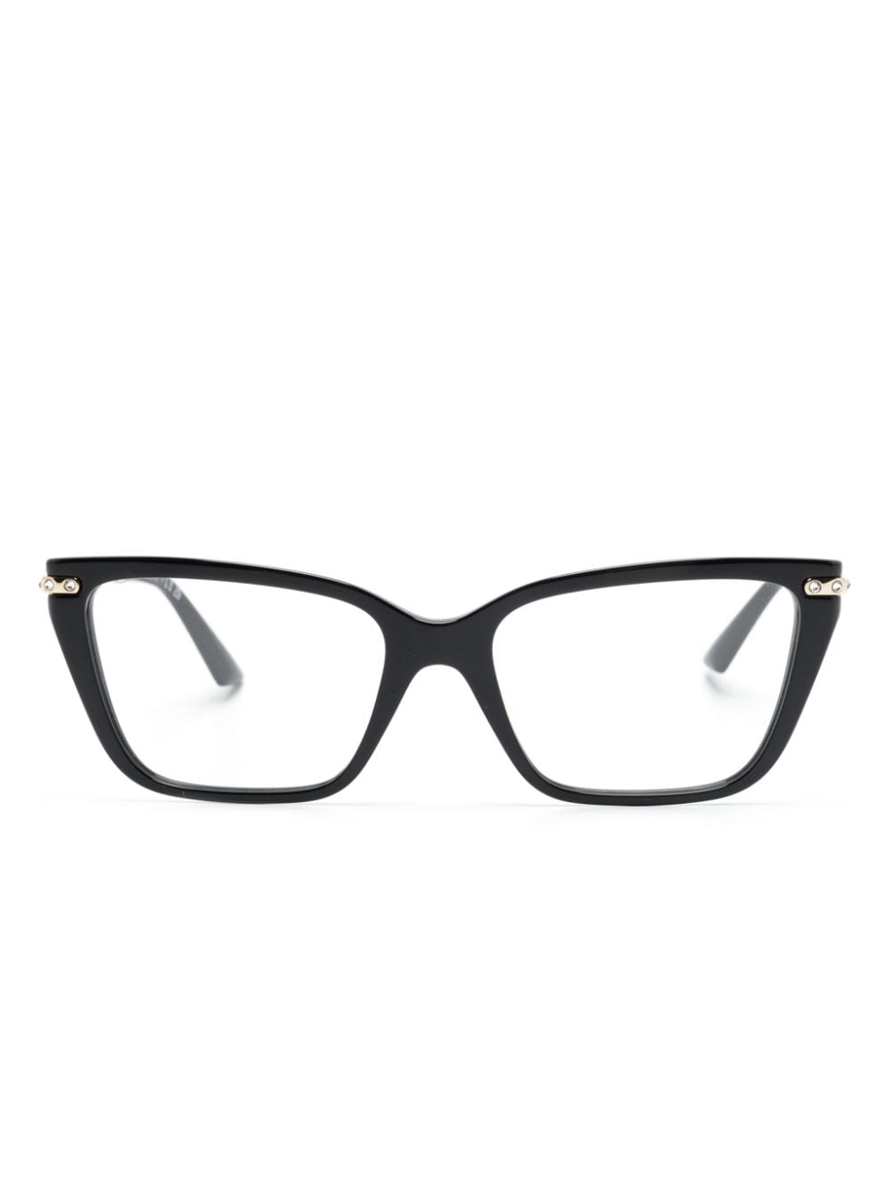 Jimmy Choo Eyewear JC3002B rectangle-frame glasses - Gold von Jimmy Choo Eyewear