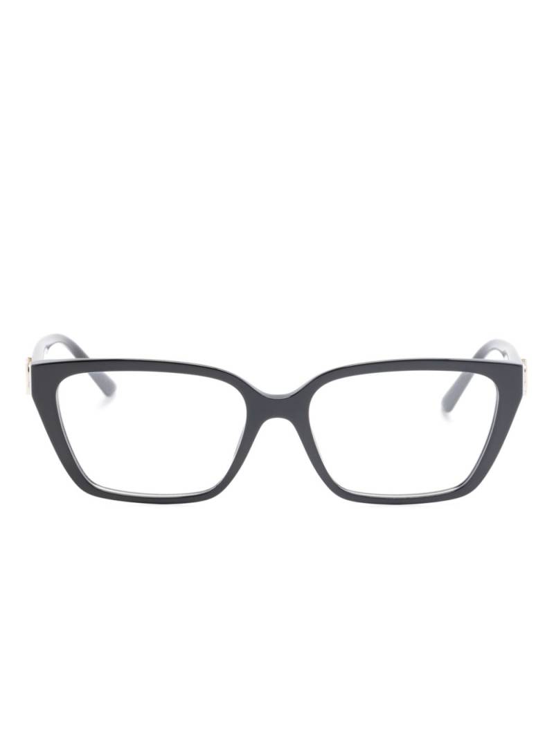 Jimmy Choo Eyewear JC3008 rectangle-frame glasses - Black von Jimmy Choo Eyewear