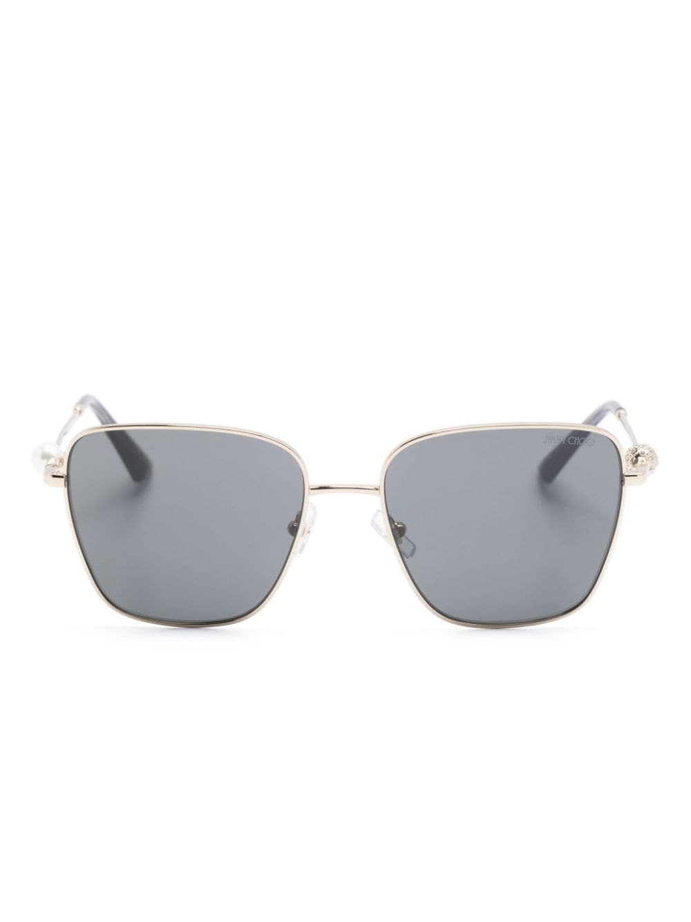 Jimmy Choo Eyewear JC4005HB square-frame sunglasses - Gold von Jimmy Choo Eyewear