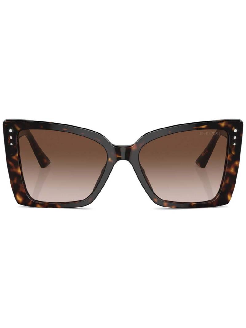 Jimmy Choo Eyewear JC5001B sunglasses - Brown von Jimmy Choo Eyewear