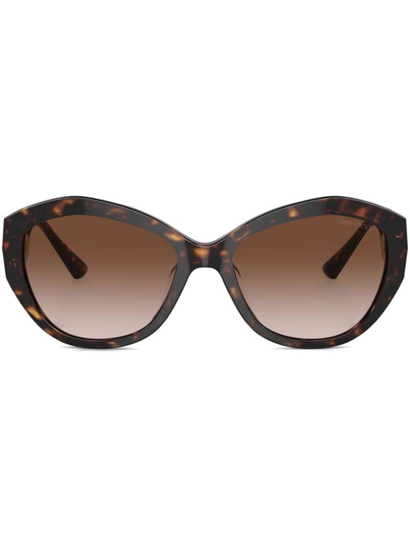 Jimmy Choo Eyewear Anahi sunglasses - Brown von Jimmy Choo Eyewear