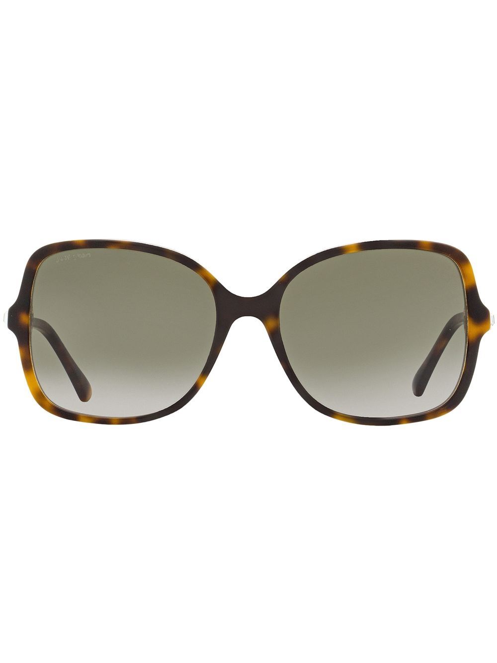 Jimmy Choo Eyewear Judy oversized-frame sunglasses - Brown von Jimmy Choo Eyewear