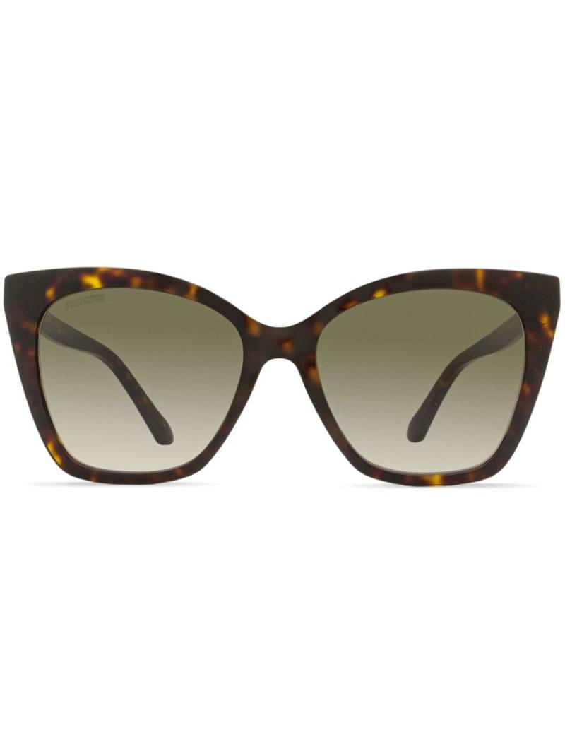 Jimmy Choo Eyewear Rua sunglasses - Brown von Jimmy Choo Eyewear