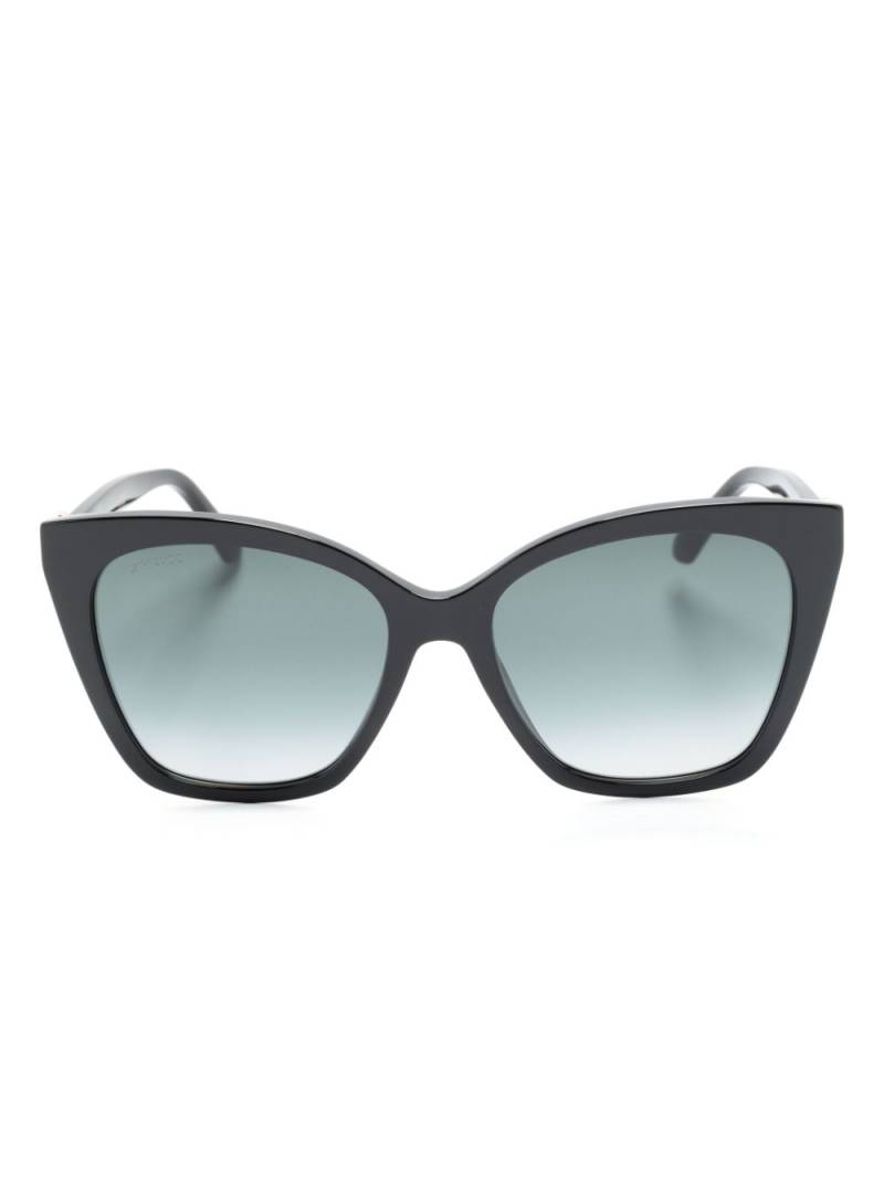 Jimmy Choo Eyewear Ruag cat-eye sunglasses - Black von Jimmy Choo Eyewear