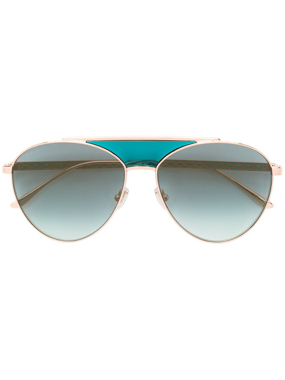 Jimmy Choo Eyewear pilot-frame sunglasses - Pink von Jimmy Choo Eyewear