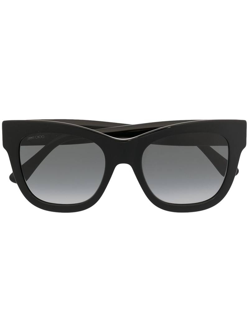 Jimmy Choo Eyewear cat-eye frame sunglasses - Black von Jimmy Choo Eyewear