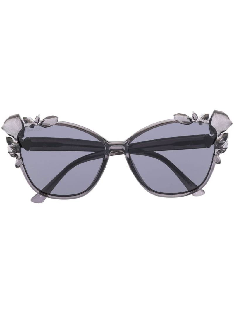 Jimmy Choo Eyewear cat-eye tinted sunglasses - Grey von Jimmy Choo Eyewear